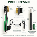 Golf Club Brush & Groove Sharpener Tool