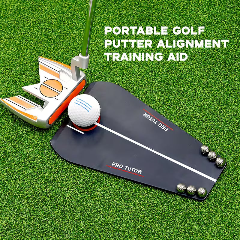 Golf Putting Tutor - Swing Trainer & Alignment Aid for Indoor/Outdoor Use