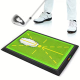 Golf Training Mat For Swing Detection Batting