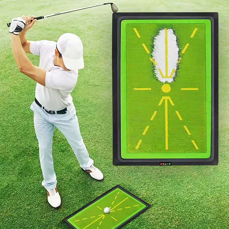 Golf Training Mat For Swing Detection Batting